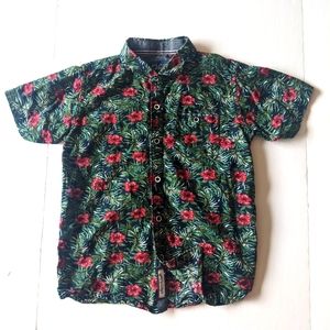 Craft + Flow Hawaiian shirt sleeves shirt size 7/XL